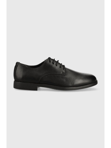 Кожени половинки обувки Camper Truman в черно K100243.001