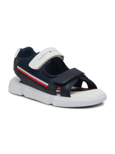 Tommy Hilfiger Сандали Velcro Sandal T1B2-31107-1176 S Тъмносин