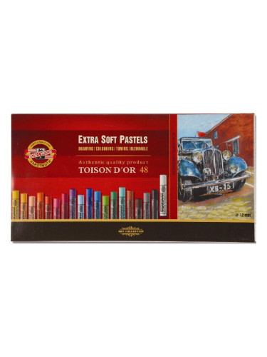 KOH-I-NOOR Set of Artist's Extra Soft Pastels Комплект сухи пастели 48 бр