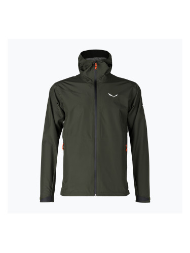 Мъжко дъждобранно яке Salewa Puez Aqua 4 PTX 2.5L тъмно маслинено/0910