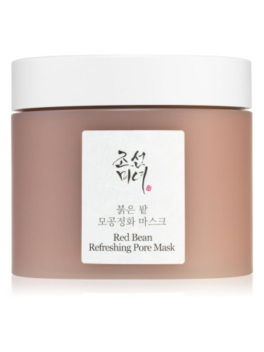 Beauty Of Joseon Red Bean Refreshing Pore Mask почистваща глинена маска за лице за стягане на порите 140 мл.
