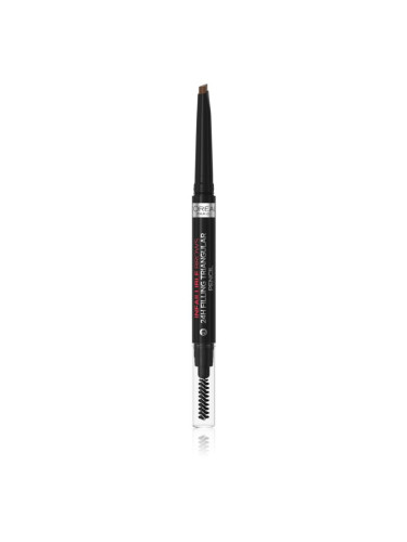 L’Oréal Paris Infaillible 24h Filling Triangular Pencil прецизен молив за вежди водоустойчив цвят 05 Light Brunette 1 мл.