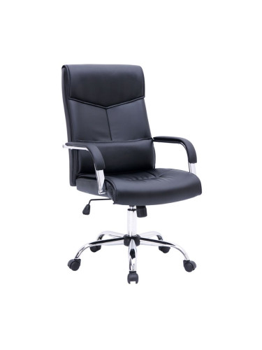 Мениджърски стол  черен цвят