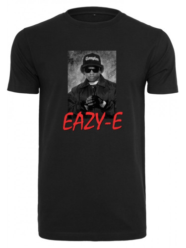 Мъжка тениска в черен цвят Mister Tee Eazy E Logo 