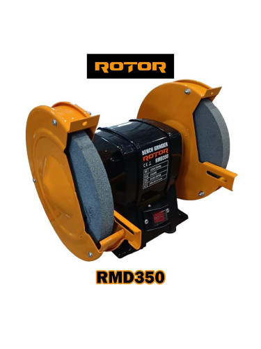 Шмиргел 350W, ROTOR RMD350, 200мм, 2950 об./мин.