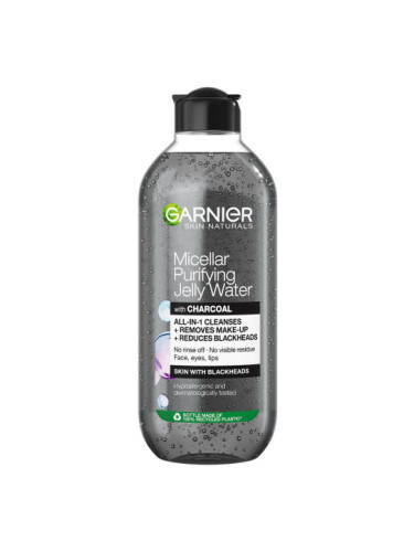 GARNIER PURE ACTIVE Charcoal Мицеларна гел вода с Въглен 400