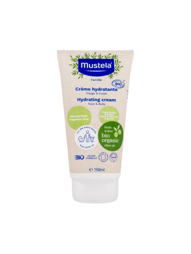 Mustela Bio Hydrating Cream Дневен крем за лице 150 ml