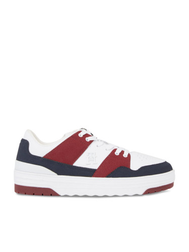 Tommy Hilfiger Сникърси Th Lo Basket Sneaker FW0FW07309 Син