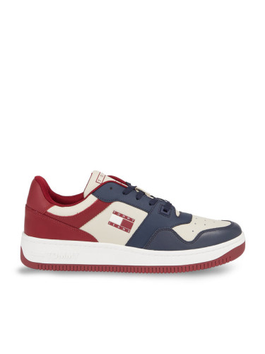 Tommy Jeans Сникърси Tjm Basket Premium Color EM0EM01256 Син