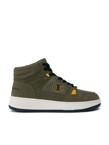 Champion Сникърси Rebound Mid Winterized Mid Cut Shoe S22131-GS521 Каки