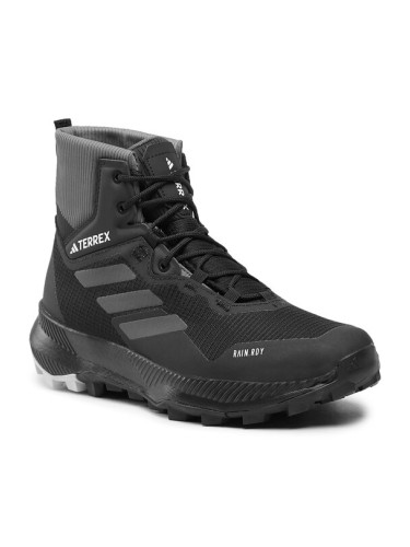 adidas Туристически TERREX WMN MID RAIN.RDY Hiking Shoes HQ3556 Черен