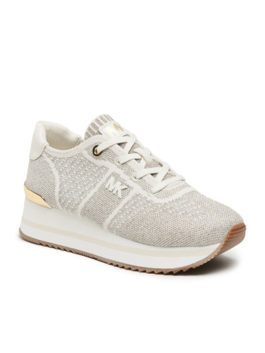 MICHAEL Michael Kors Сникърси Monique Knit Trainer 43F3MQFSAM Бежов