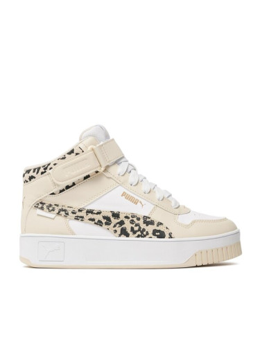 Puma Сникърси Carina Street Mid Animal 394675 01 Бял