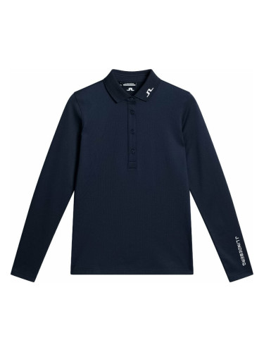 J.Lindeberg Tour Tech Long Sleeve Womens JL Navy XS Риза за поло