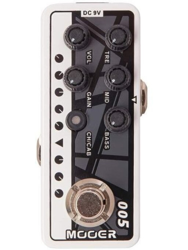 MOOER Micro PreAmp 005 - Brown Sound 3 Предусилвател и Rack усилвател