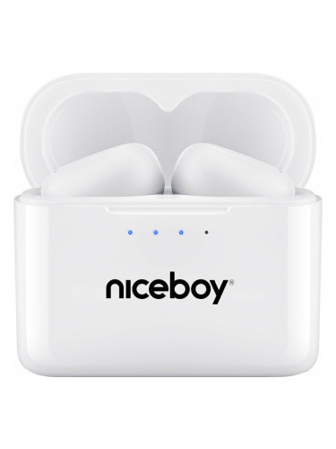 Niceboy HIVE Podsie 3 Polar White Безжични In-ear слушалки