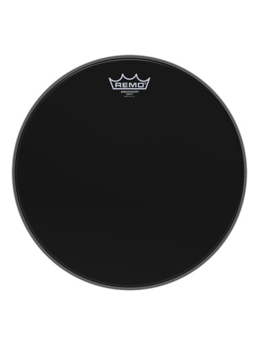 Remo ES-0012-00 Ambassador Ebony 12" Kожа за барабан