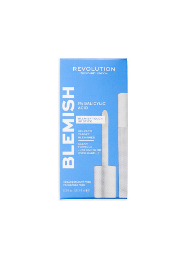 REVOLUTION Skincare Anytime Anywhere 1% Salicylic Acid Blemish Touch Up Stick Стик за лице дамски  