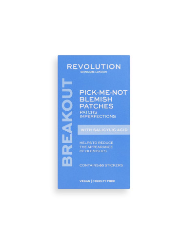 REVOLUTION Skincare Pick-me-not Blemish Patches Почистващи лепенки дамски  