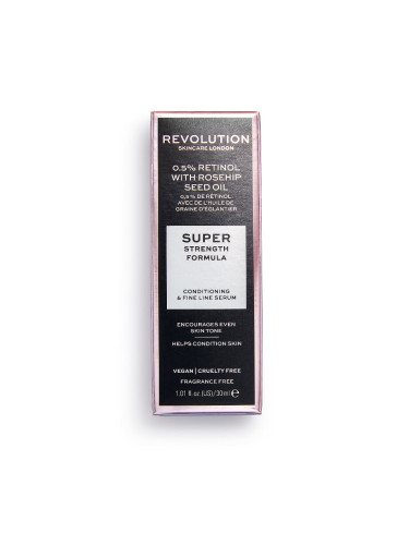 REVOLUTION Skincare Extra 0.5% Retinol Serum with Rosehip Seed Oil Серум дамски 30ml