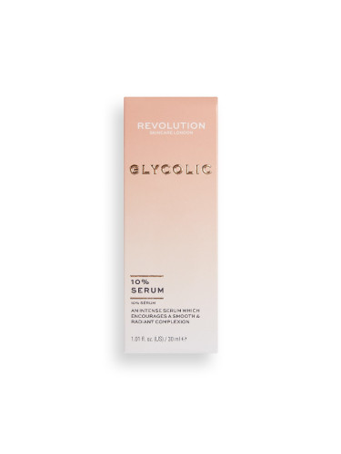 REVOLUTION Skincare 10% Glycolic Acid Glow Serum Серум дамски 30ml