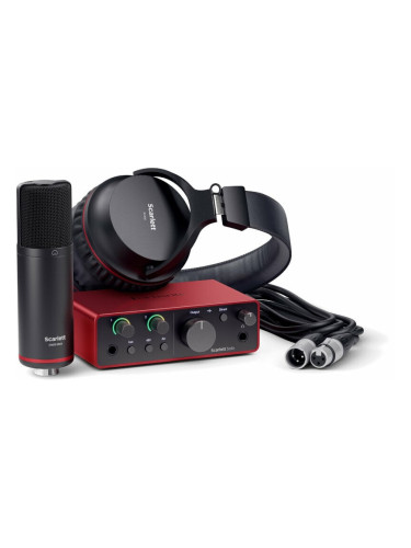 Focusrite Scarlett Solo Studio 4th Gen USB аудио интерфейс