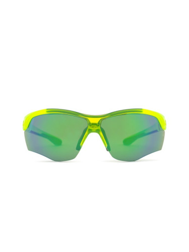 Under Armour UA Yard Dual JR 0IE V8 67 - правоъгълна слънчеви очила, детски, зелени, огледални