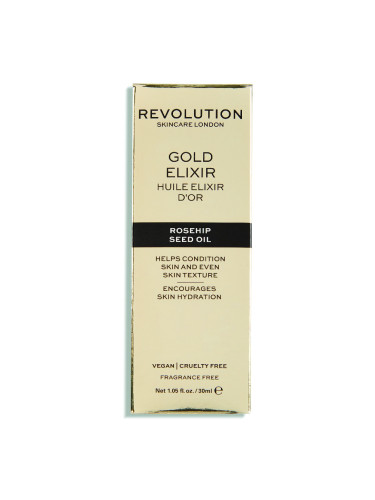 REVOLUTION Skin Gold Elixir Масло за лице дамски 30ml