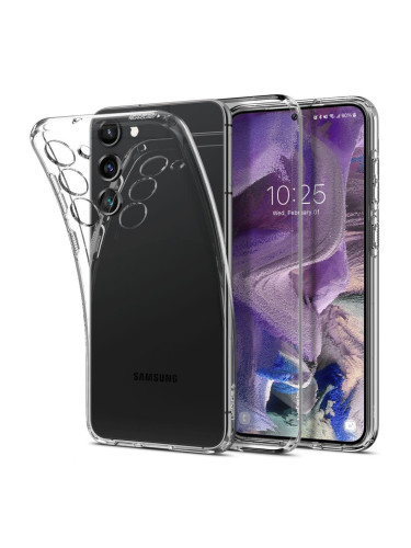 Оригинален гръб SPIGEN Liquid Crystal - Samsung Galaxy S23 кристалнопрозрачен