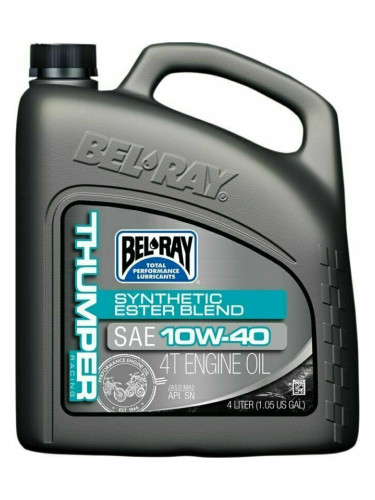 Bel-Ray Thumper Racing Synthetic Ester Blend 4T 10W-40 4L Моторно масло