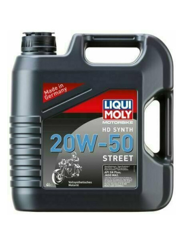 Liqui Moly 3817 Motorbike HD Synth 20W-50 Street 4L Моторно масло