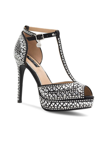 Nine West Сандали NISA SY015-1NW Черен