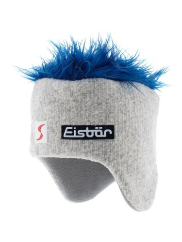 Eisbär Cocker Skipool Beanie Silver/Blue UNI Шапка