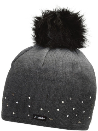 Eisbär Dip Dye Lux Crystal Womens Beanie Grey Print/Black UNI Шапка