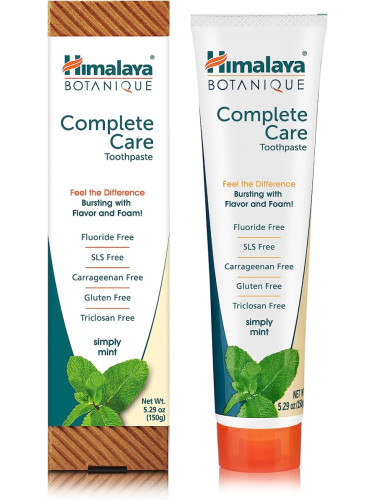BOTANIQUE Паста за зъби за цялостна грижа МЕНТА , Himalaya Wellness, 150 g
