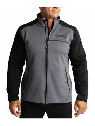 Adventer & fishing Суитчер Warm Prostretch Sweatshirt Titanium/Black S