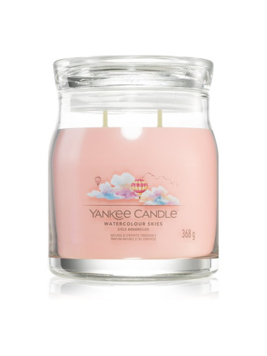 Yankee Candle Watercolour Skies ароматна свещ Signature 368 гр.