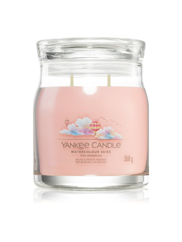 Yankee Candle Watercolour Skies ароматна свещ Signature 368 гр.