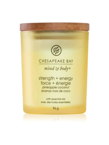 Chesapeake Bay Candle Mind & Body Strength & Energy ароматна свещ 96 гр.