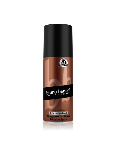 Bruno Banani Magnetic Man дезодорант в спрей 24 часа за мъже 150 мл.