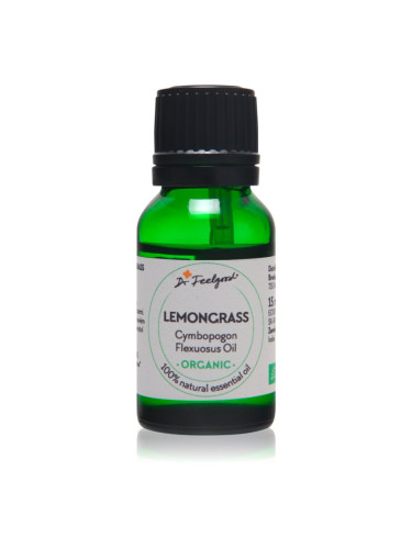 Dr. Feelgood Essential Oil Lemongrass етерично ароматно масло Lemongrass 15 мл.