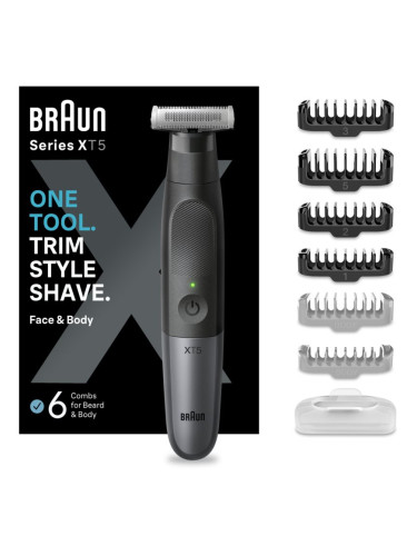 Braun Series X XT5200 тример и машинка за бръснене за брадата