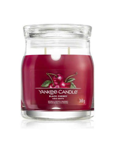 Yankee Candle Black Cherry ароматна свещ Signature 368 гр.