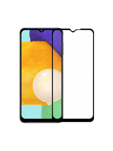 Стъклен протектор MBX 5D Slim с цяло лепило, За Samsung Galaxy A13 4G (A135F), Черен