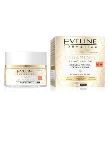 EVELINE Ceramides & Niacinamide Крем 50+ 24 - часов крем дамски 50ml