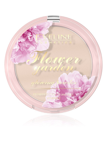 EVELINE Flower Garden Lluminating Powder Пудра компактна  8gr