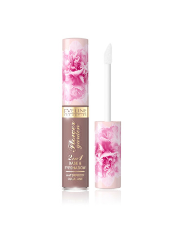 EVELINE Flower Garden Течни Сенки За Очи 2В1 №03 Течни сенки  6,5ml