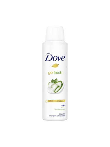 Dove Go Fresh Cucumber & Green Tea 48h Антиперспирант за жени 150 ml