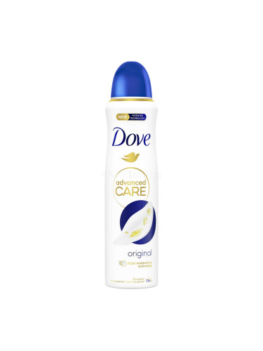 Dove Advanced Care Original 72h Антиперспирант за жени 150 ml