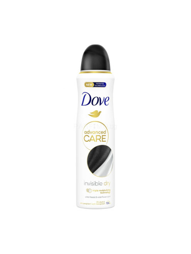 Dove Advanced Care Invisible Dry 72h Антиперспирант за жени 150 ml